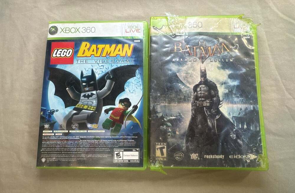 Microsoft Xbox 360 Batman Bundle Lego Batman And Arkham
